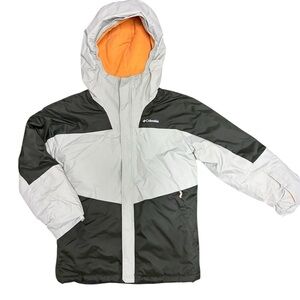 Kids Columbia Black and Gold Omni-Heat Jacket